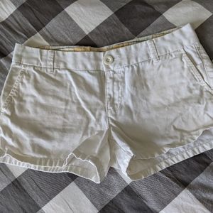 White Old Navy Shorts- Size 8